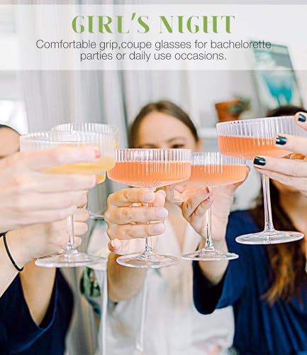 Martini Cocktail Glasses Set