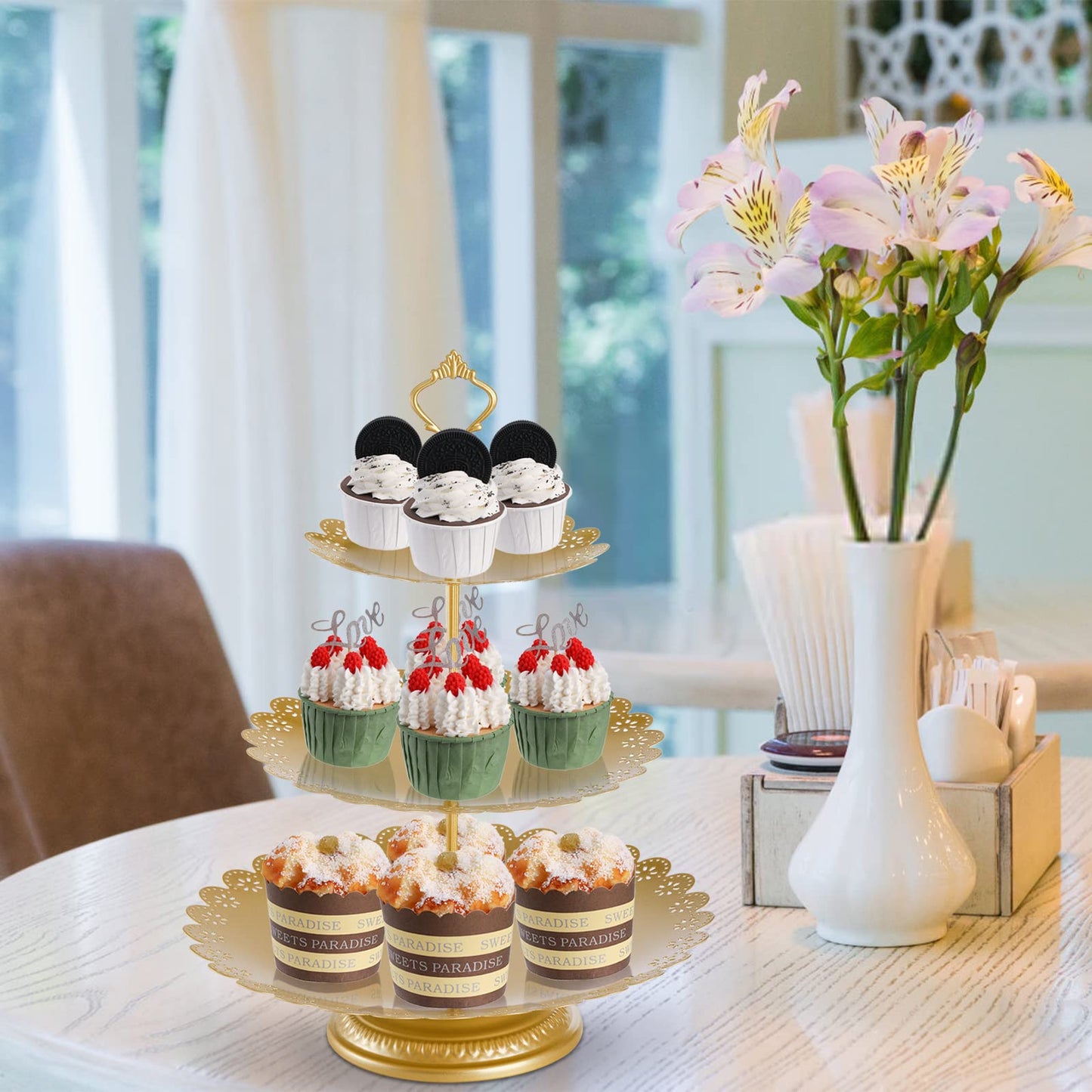 Metal Cake Stand Set of 10