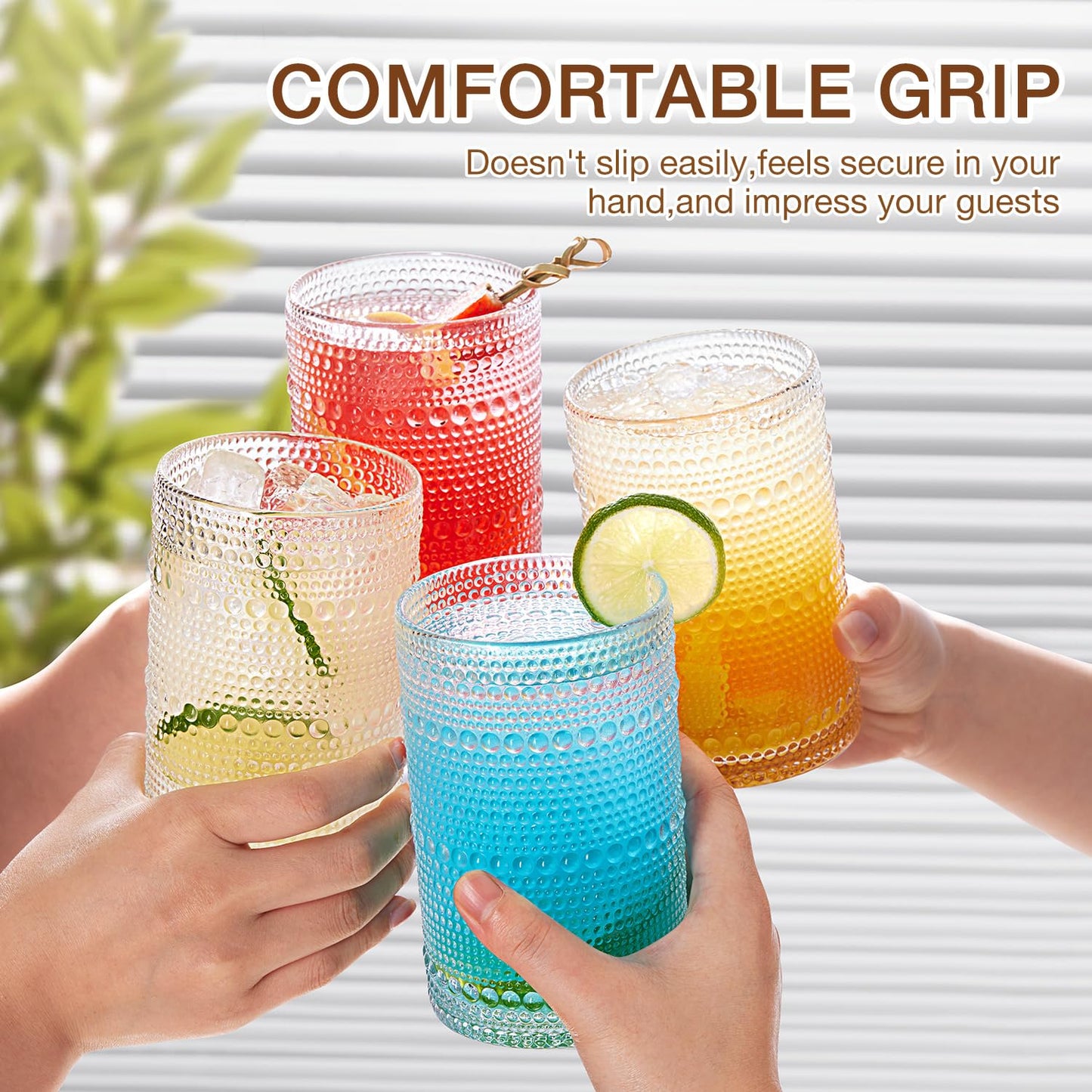 Highball Glasses Set of 8