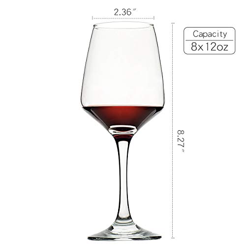 Lead-Free Clear Wine Glasses