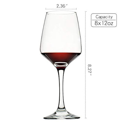 Lead-Free Clear Wine Glasses