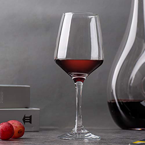 Lead-Free Clear Wine Glasses