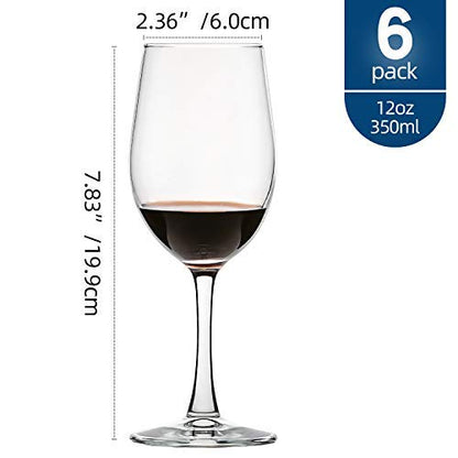 Classic Wine Glasses Set 12oz