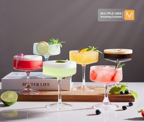 Martini Cocktail Glasses Set