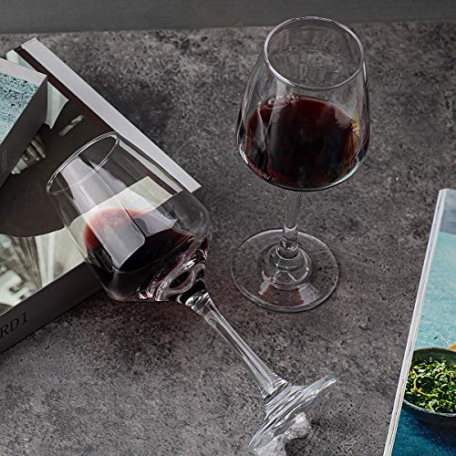 Lead-Free Clear Wine Glasses