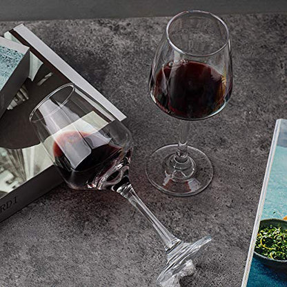 Lead-Free Clear Wine Glasses