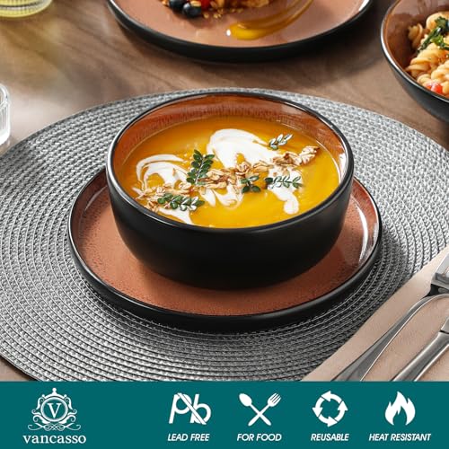 Ceramic Plates & Bowls Dinnerware Set