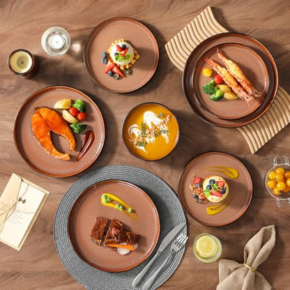Ceramic Plates & Bowls Dinnerware Set