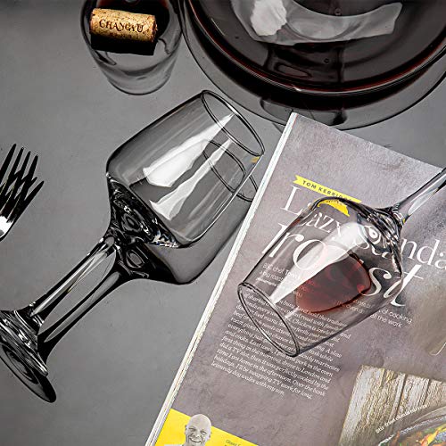 Lead-Free Clear Wine Glasses