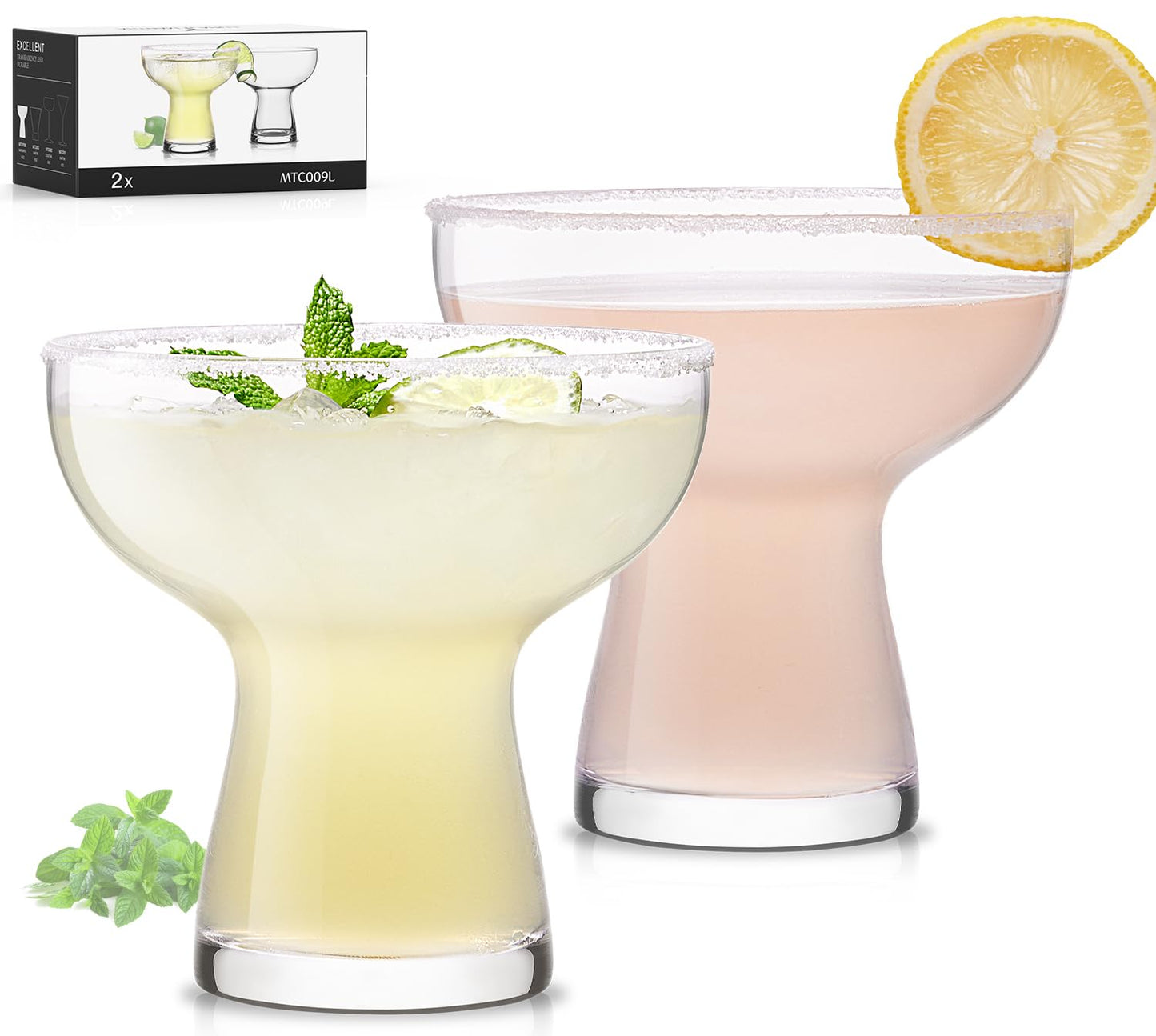 Martini Cocktail Glasses Set