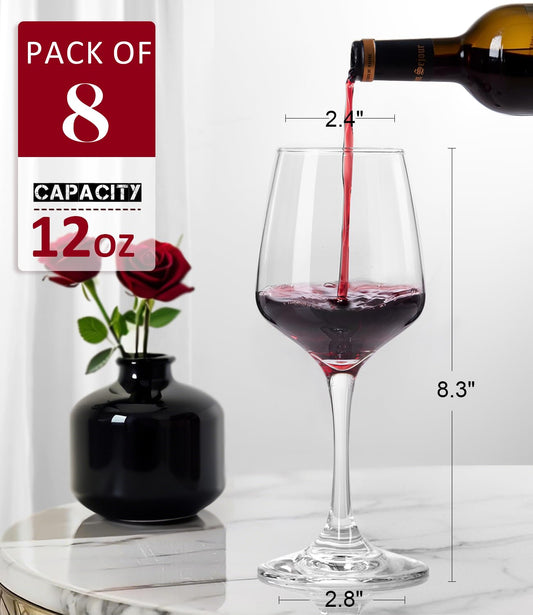 Crystal Hand Blown Red Wine Glasses