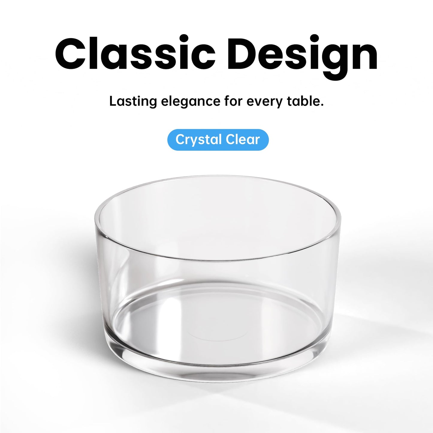 118oz Glass Salad Bowl