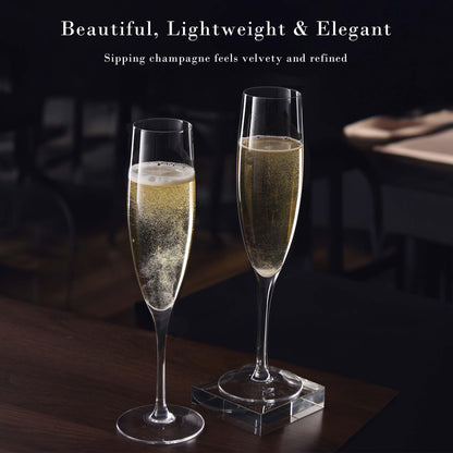 Wine & Champagne Glasses Set of 4