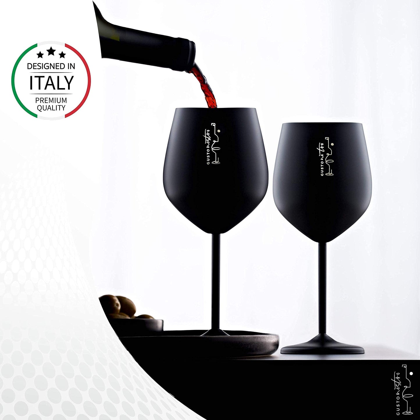 Stainless Steel Wine Glass