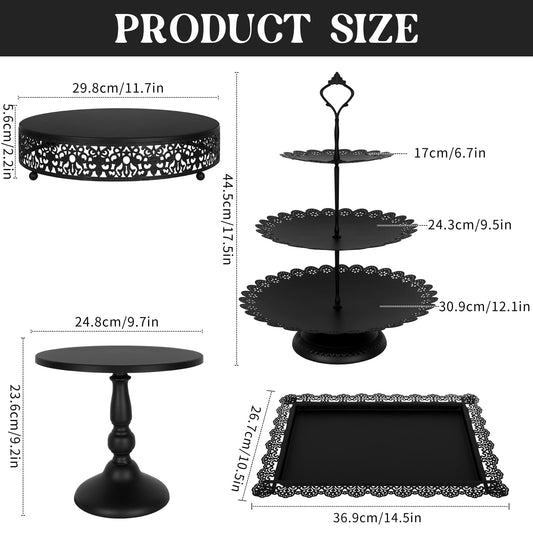 8 Piece Dessert Display Stand Set
