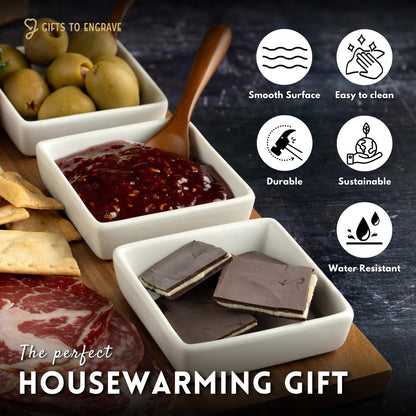 Personalized Marble Charcuterie Board Gift