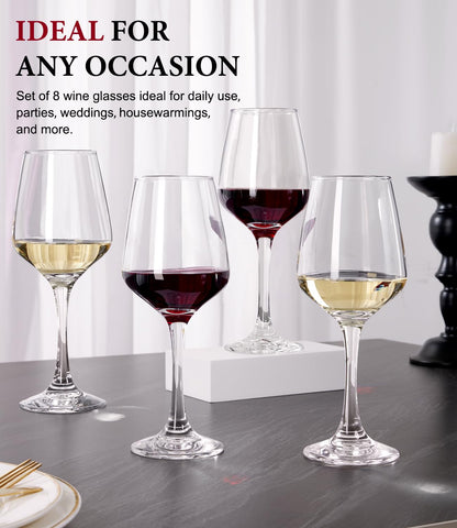 Crystal Hand Blown Red Wine Glasses
