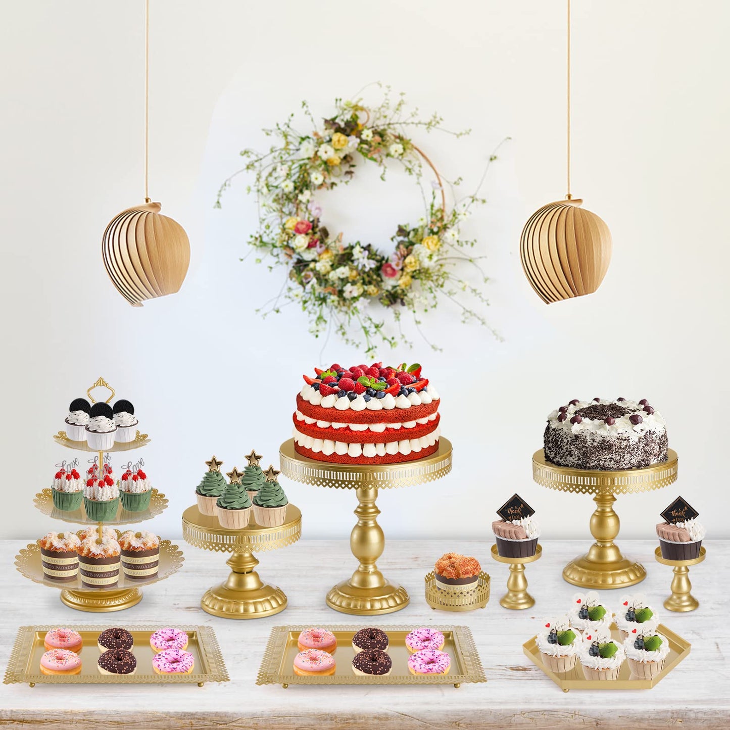 Metal Cake Stand Set of 10
