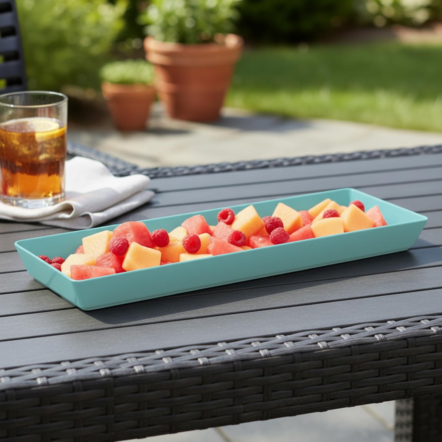 Open Serving Tray Set