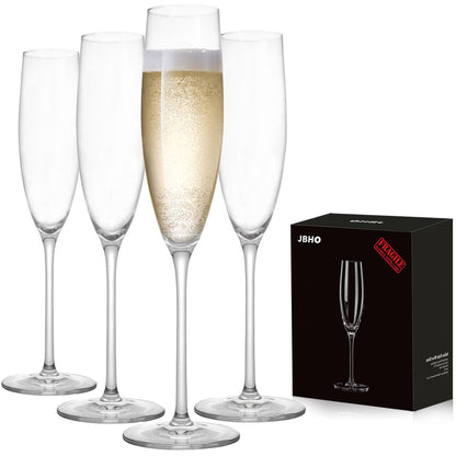 Wine & Champagne Glasses Set of 4