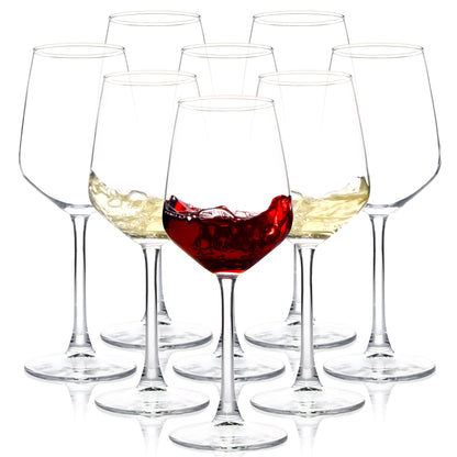 12oz Long Stem Wine Glasses Set