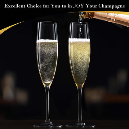 Wine & Champagne Glasses Set of 4