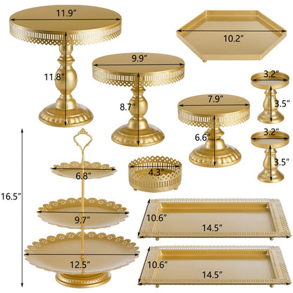 Metal Cake Stand Set of 10
