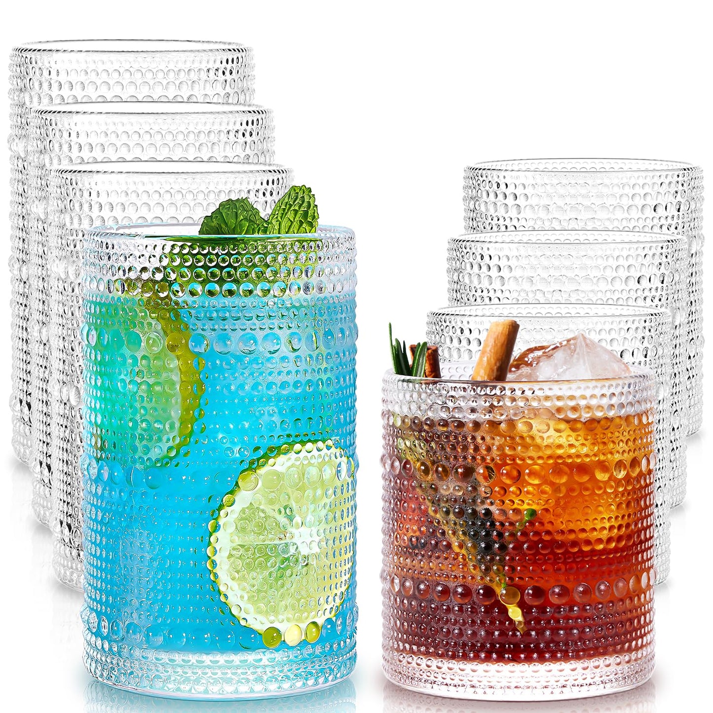 Highball Glasses Set of 8