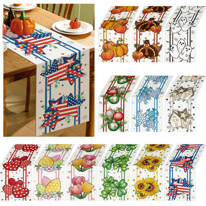 Seasonal Table Runner Set of 12