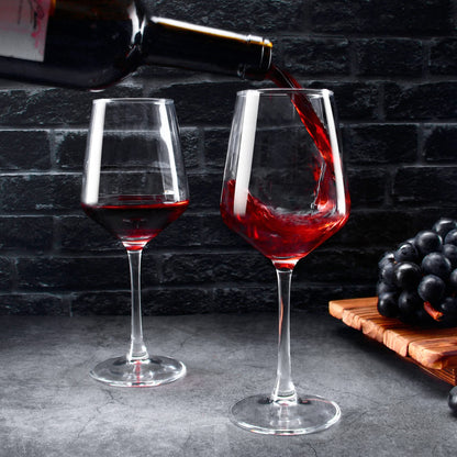 12oz Long Stem Wine Glasses Set
