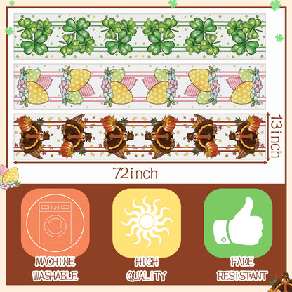 Seasonal Table Runner Set of 12