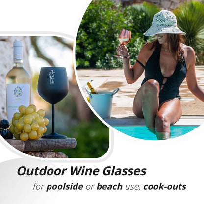 Stainless Steel Wine Glass
