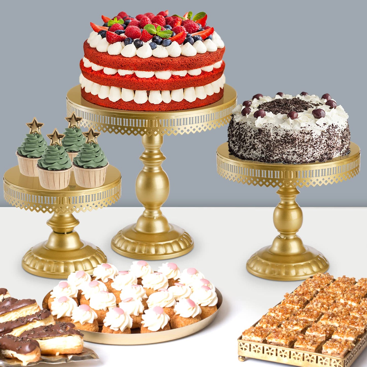 Metal Cake Stand Set of 10