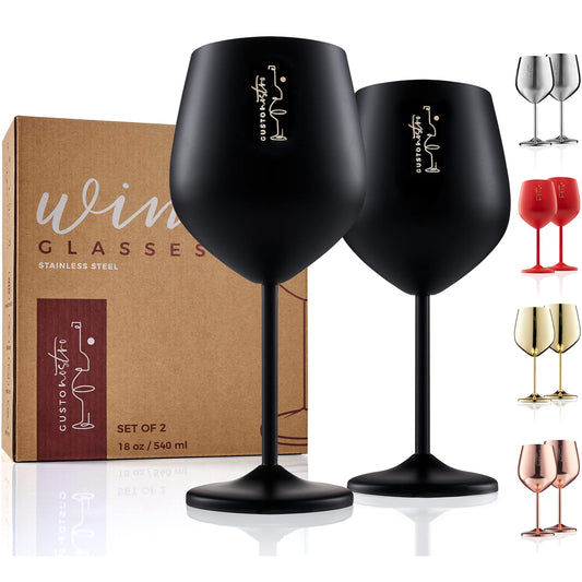 Stainless Steel Wine Glass