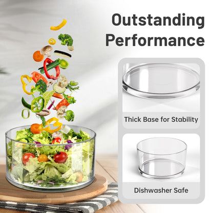 118oz Glass Salad Bowl
