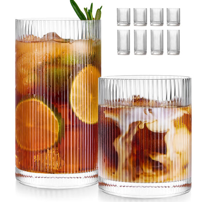 Highball Glasses Set of 8